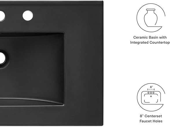 Modway Cayman Modern 30" Bathroom Sink