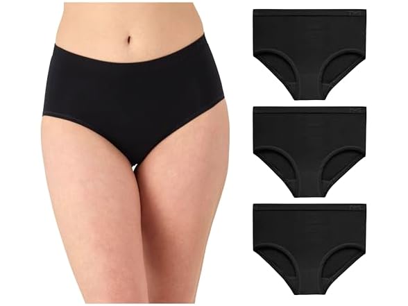 Maidenform Women (S) Seamless Bikini Black