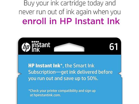 HP HP 61 BLACK HP 61 Black Ink Cartridge Printers| Works