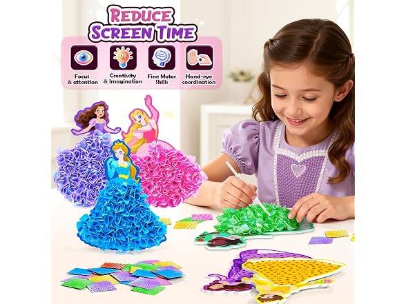 Poke Arts and Craft Kits for Girls