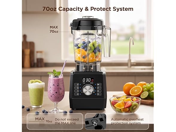 H-Duka 1800W Blender