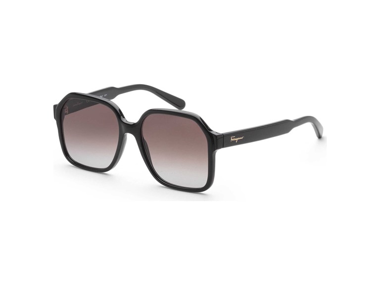 Ferragamo Women's 56mm Black Sunglasses
