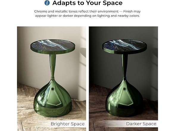 Homes Inside Out Halric End Table 24in