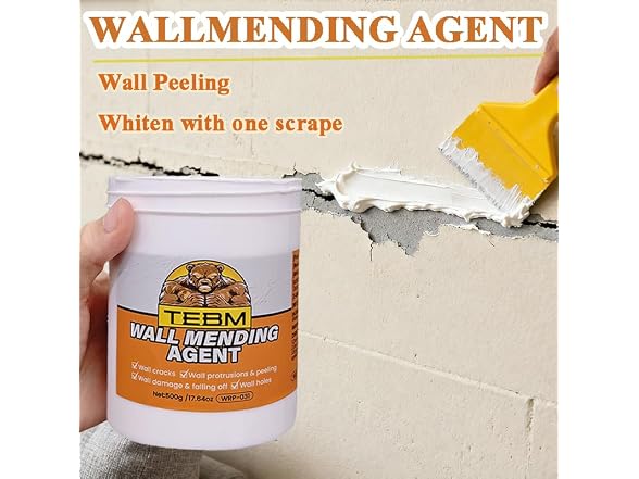 TEBM CON-41 500g Drywall Repair Kit with Scraper
