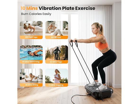 Steelite Vibration Plate Exercise Bluetooth