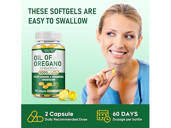 Oil of Oregano with Black Seed Oil