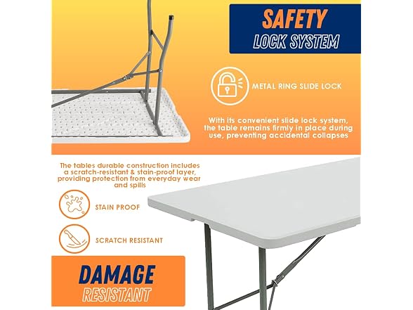 CozyBox CozyBox Folding Table Indoor Outdoor