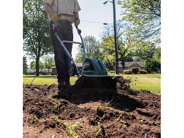 Scotts Outdoor Garden Tiller, 16", 13.5-Amp