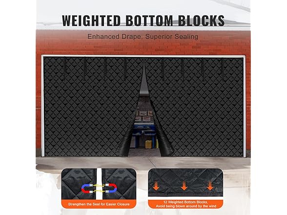 VEVOR Garage Door Screen for Winter