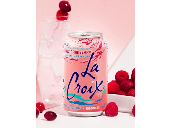 12PK La Croix Sparkling Water, Cran-Raspberry