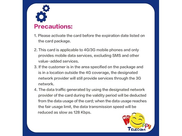 Happy Europe Unlimted Data Sim Card