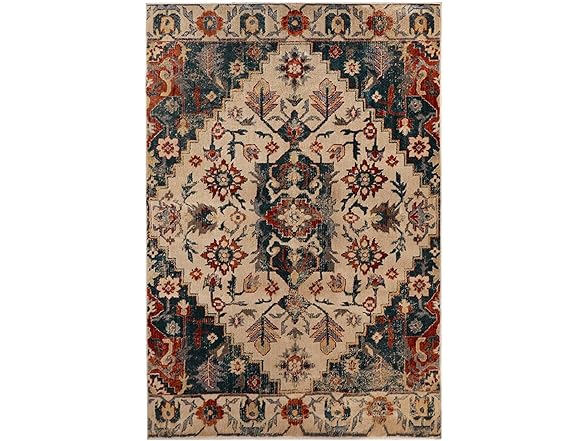 Superior 8'x10' Leena Modern Floral Mandala Rug