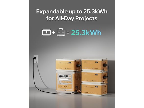Arkpax Ark PRO 2400W Portable Power Station, 2300Wh