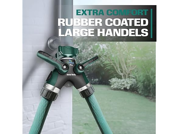 2wayz Hose Splitter 2 Way Heavy Duty Faucet Connector