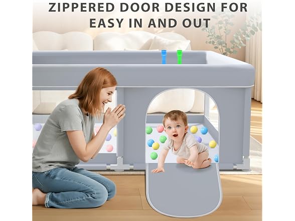 XVISHX 50x50" Baby Playpen