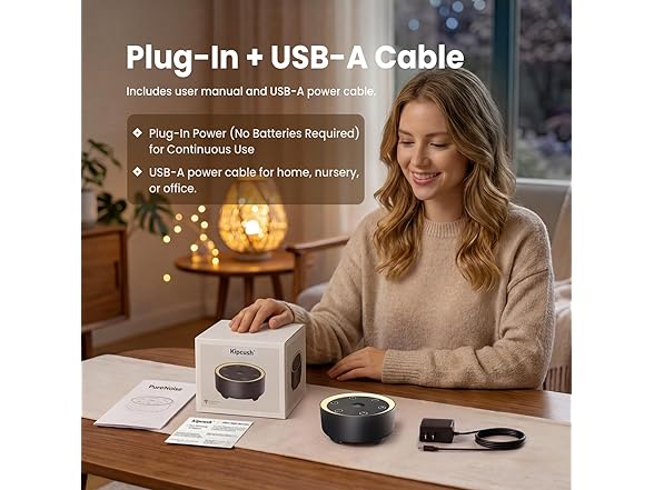 Kipcush Portable Sound Machine