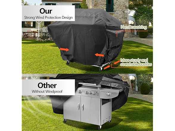 Demiwise 58" Grill Cover