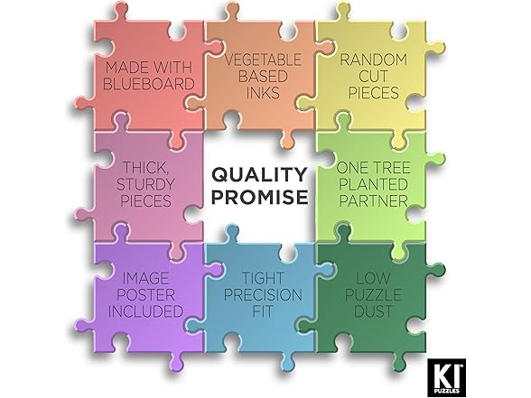 PLAYVIEW KI Puzzles 500-Piece Jigsaw Puzzle