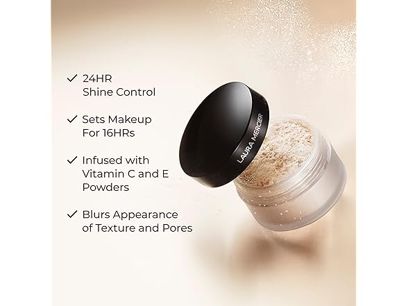 Laura Mercier Loose Setting Powder, Translucent, 1 oz