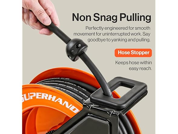 SuperHandy Air Hose Reel 3/8" x 50' 300PSI