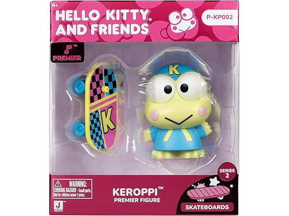 Jazwares Hello Kittyand Friends - 4” Keroppi Premier