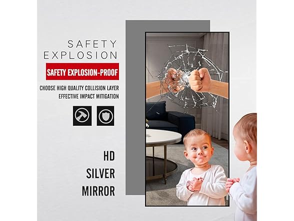 Poshions Full Length Mirror 65''22''