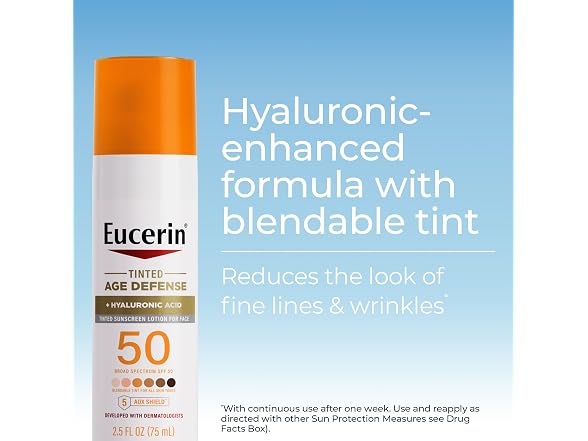 Eucerin Sun Tinted Age Defense Face Sunscreen