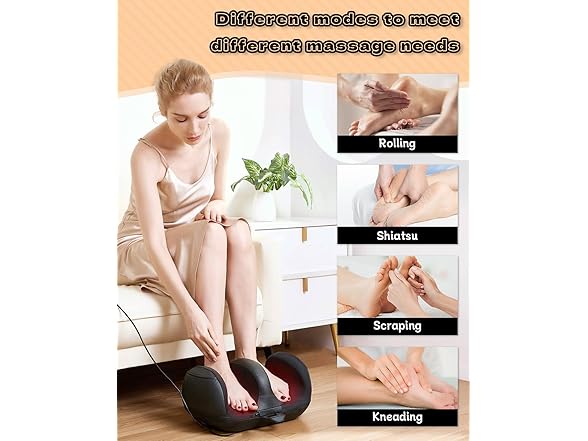 LINGTENG Cordless Foot Massager