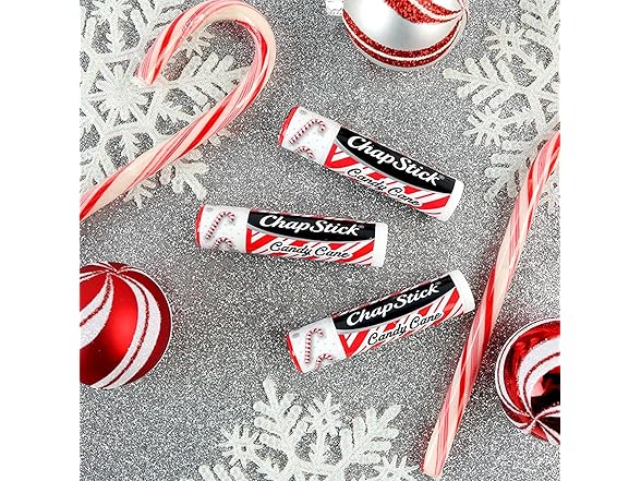 ChapStick Bulk Lip Balm, Candy Cane, 12-Count