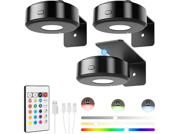 Lightbiz Picture Light RGB 3 Pcs