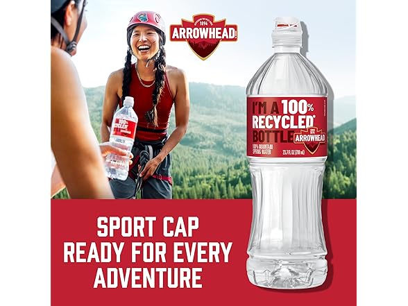 6PK Arrowhead Mountain Spring Water Bottles