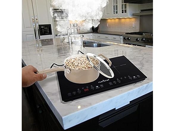 NutriChef Double Induction Cooktop