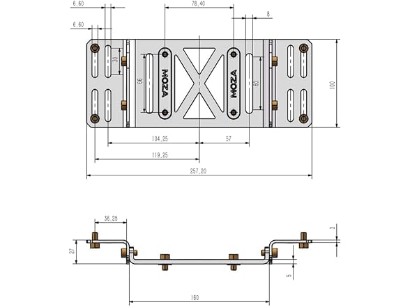 MOZA Racing R5 & R9 Table Clamp Bench