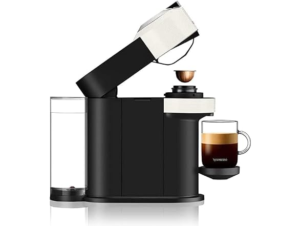 Nespresso De'Longhi Vertuo Next Deluxe w Aeroccino - Chrome