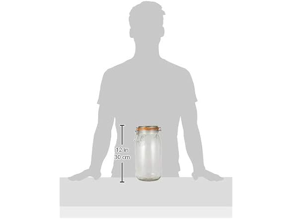 Le Parfait Glass Vocal Jar, 3 L