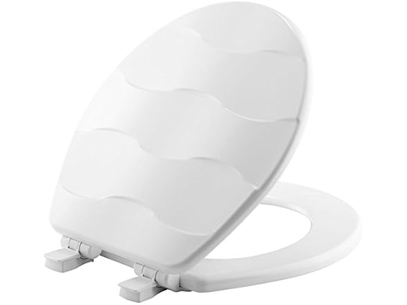 Mayfair Sculptured Basketweave Slow Close Toilet Seat