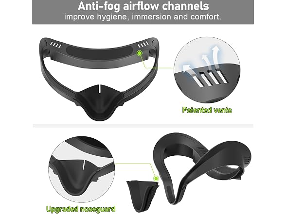 AMZDM Oculus Quest 2 Face Pad Replacement