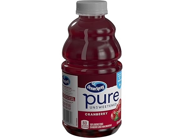 Ocean Spray Pure Unsweetened Cranberry 32 oz.