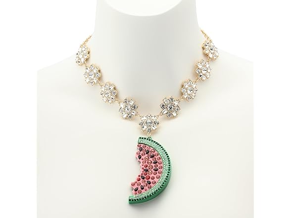 Betsey Johnson Watermelon Necklace