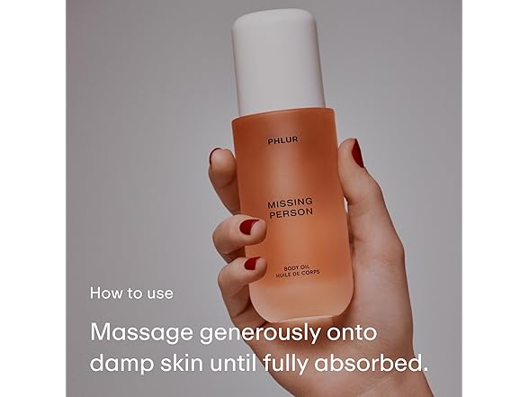 PHLUR Missing Person Body Oil