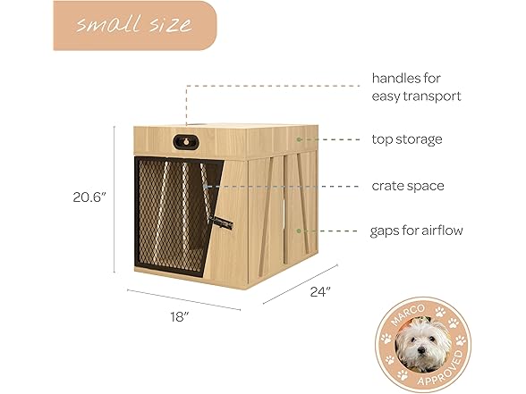 4 Cats and Dogs Penny Pet Crate Small