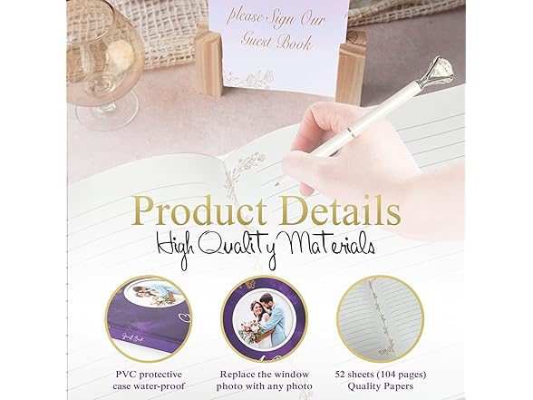 Generic Wedding Guest Book 