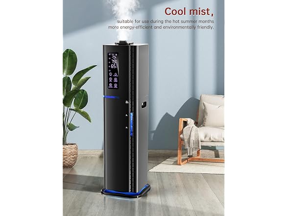 let'me 2.64Gal Warm Cool Mist Humidifier