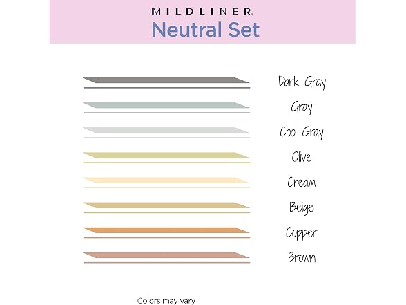 Zebra Pen Sarasa Clip Vintage and Mildliner Neutral Set