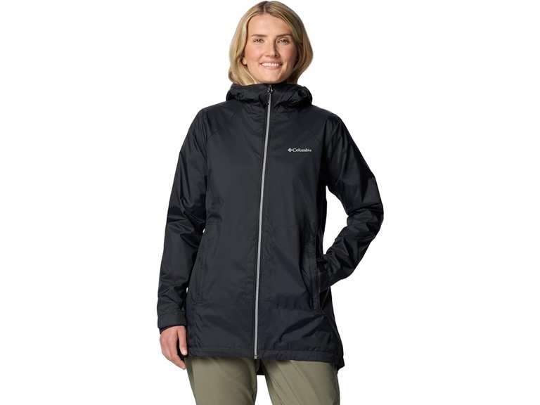 Columbia Womens Switchback II Lined Long Rain Jacket