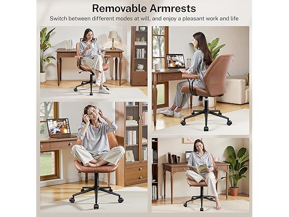 HeroSet Leather Office Chair