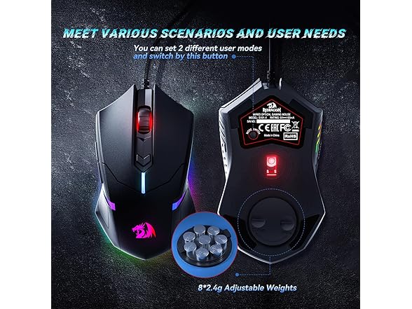 Redragon Gaming Keyboard and Mouse