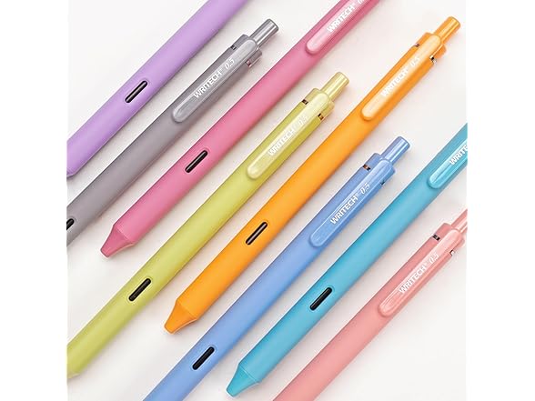 WRITECH Gel Pens Fine Point 8ct (Vacation Set)