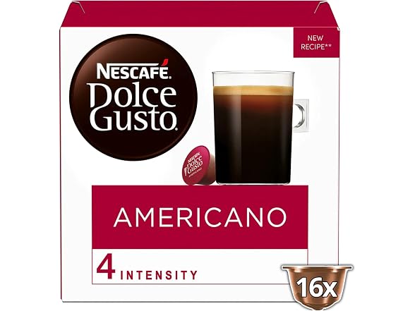 3PK Nescafe Dolce Gusto Coffee Pods, Americano