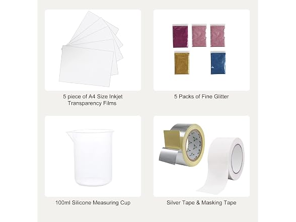 Screen Printing Kit, 3 PCS Aluminum Silk Screen